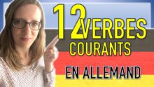 12 verbes courants en allemand